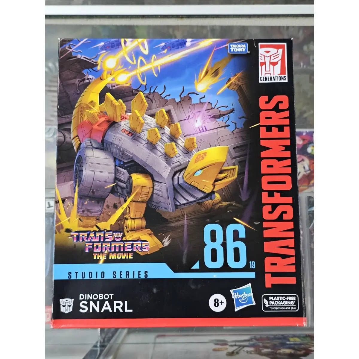 Transformers The Movie Dinobot Snarl Studio Series 86-19 Hasbro Leader Class