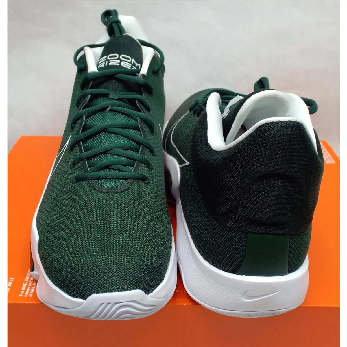 Nike shoes  - Fir Green & White 1
