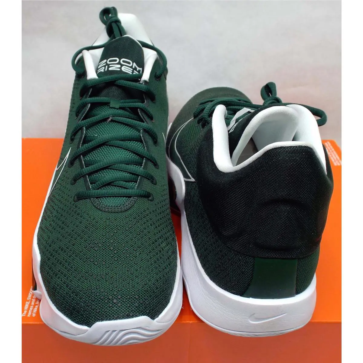 Nike shoes  - Fir Green & White 2