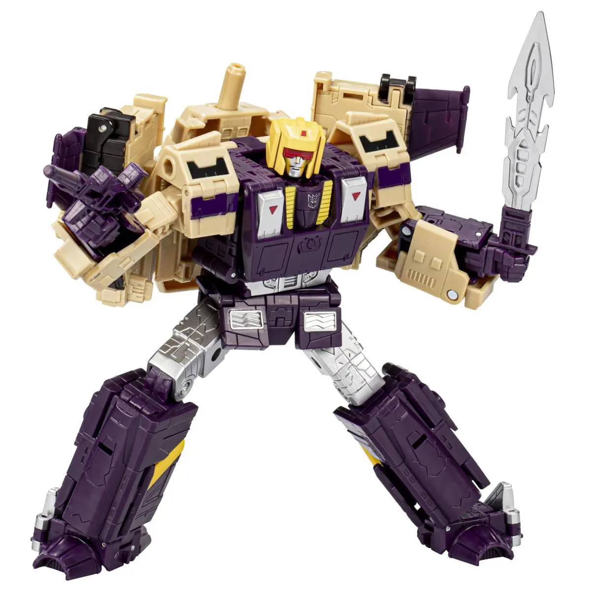 Transformers Legacy Evolution Blitzwing Action Figure with Evo Fusion Technology