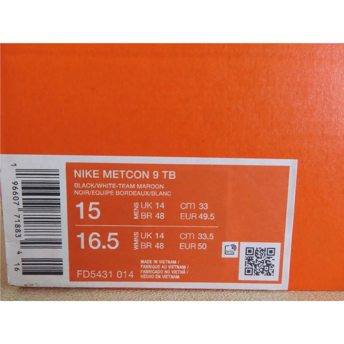 Nike shoes - Nike Metcon 9 - Metcon - FD5431-014 - Black (UPC: 196607718834) 3