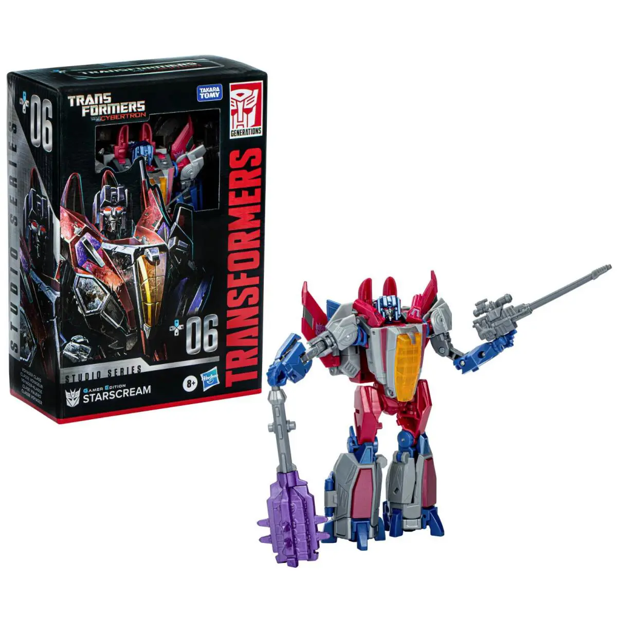 Transformers: War For Cybertron Studio Series Gamer Edition Starscream Mib
