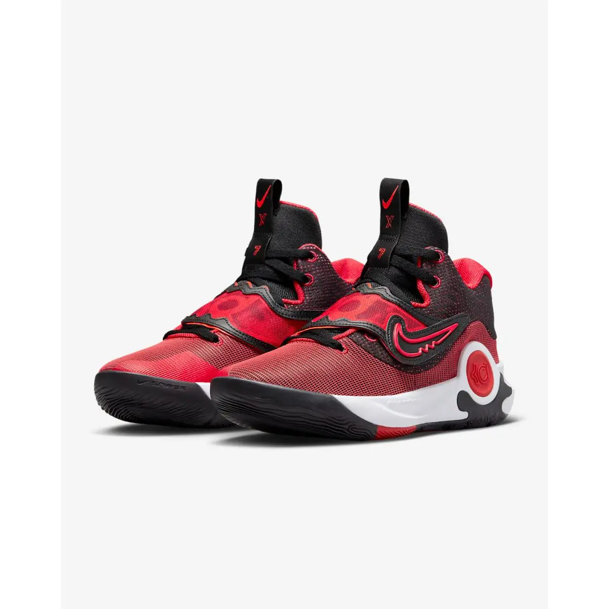 Nike KD Trey 5 XZ Mens Basketball Shoes DD9538-006 Red Black White 13