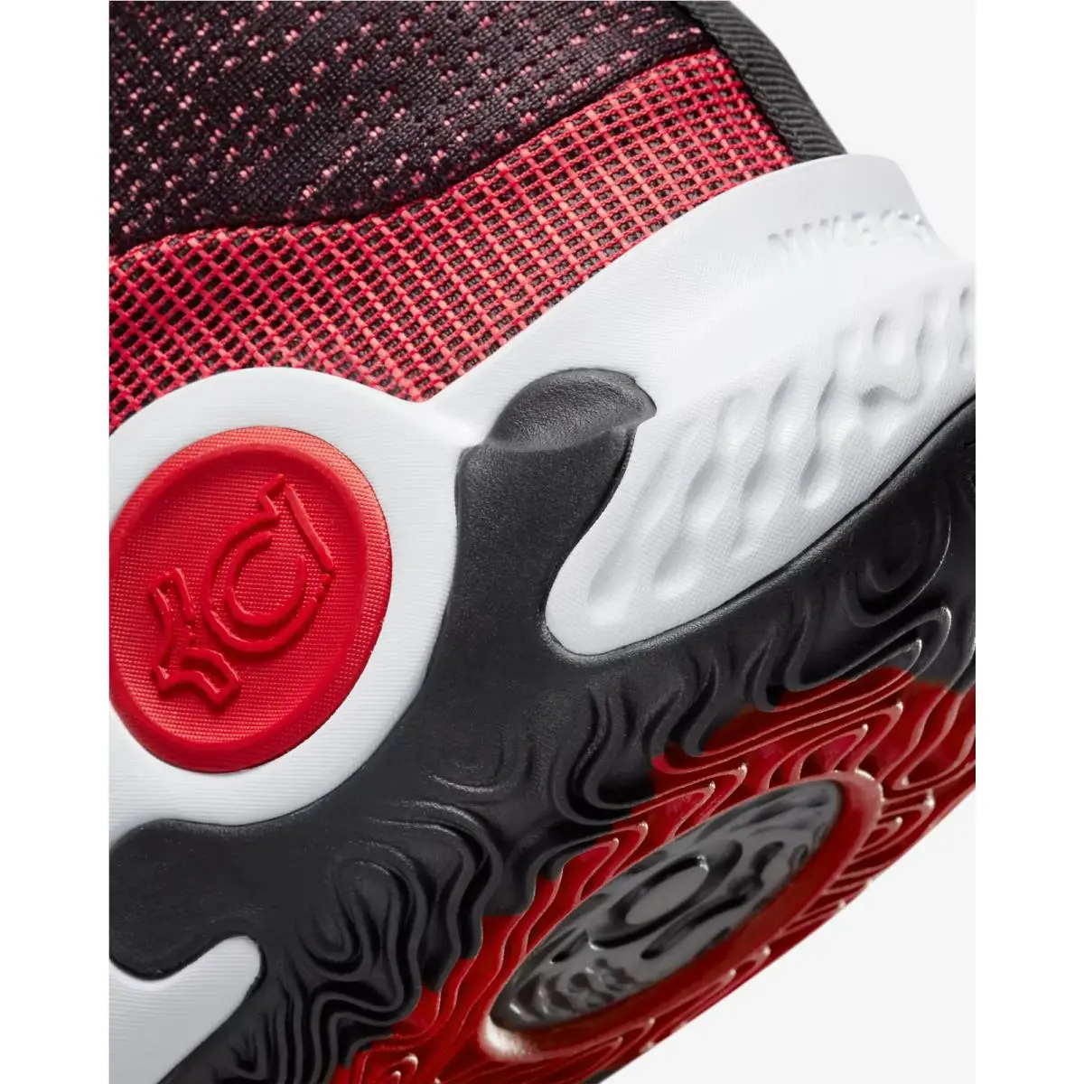 Nike shoes - Nike KD Trey 5 - Trey - DD9538-006 - Black/Bright Crimson/White/University Red 4