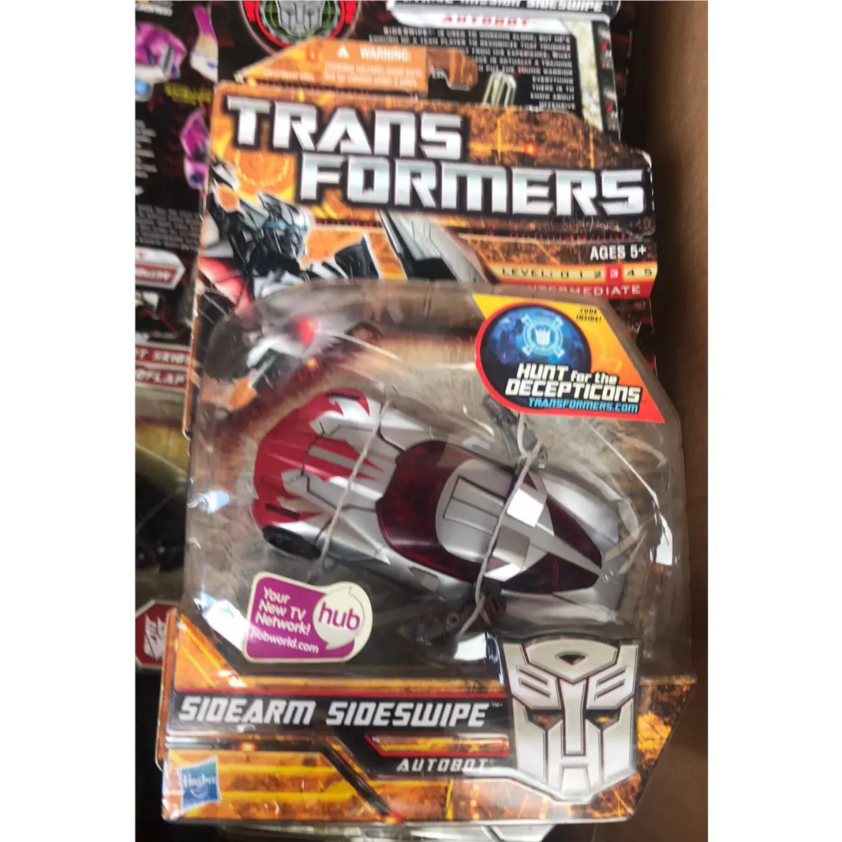 Transformers Hftd Deluxe Sidearm Sideswipe Mint 2010 Rare