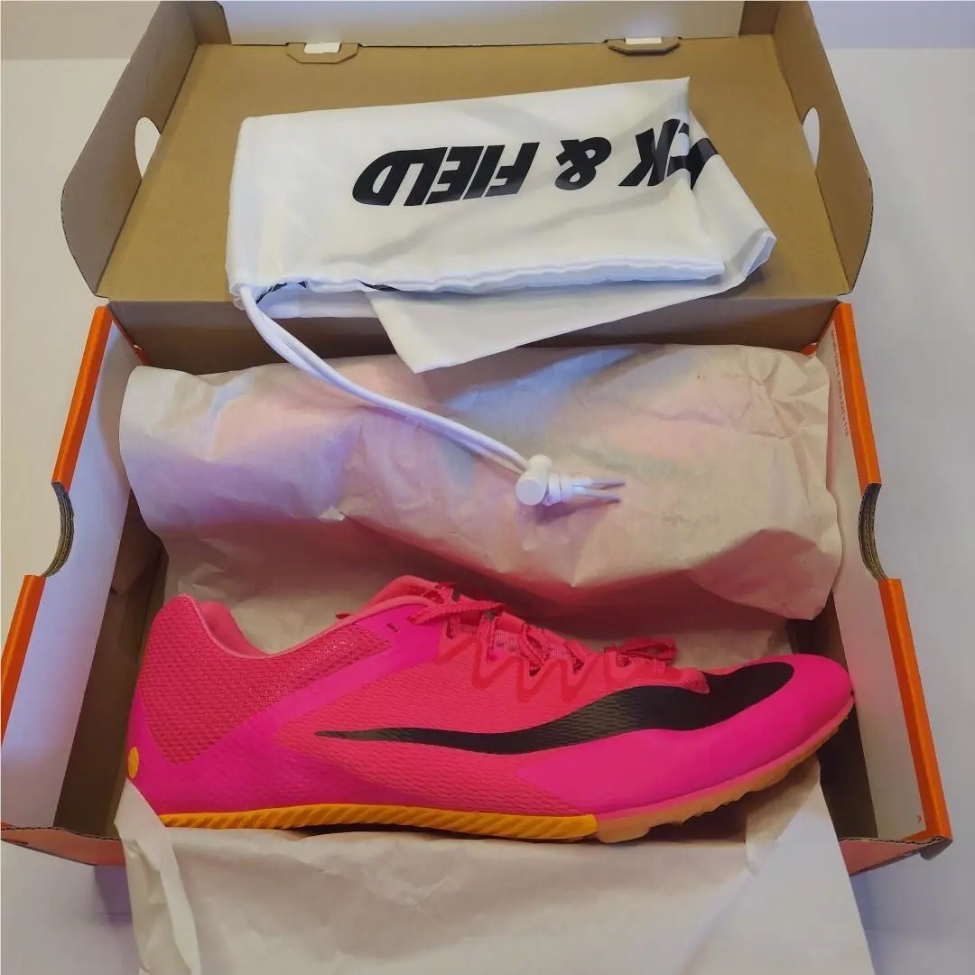 Nike shoes - Nike Zoom Rival - Zoom Rival - DC8753-600 - Pink/Laser Orange/Black 4