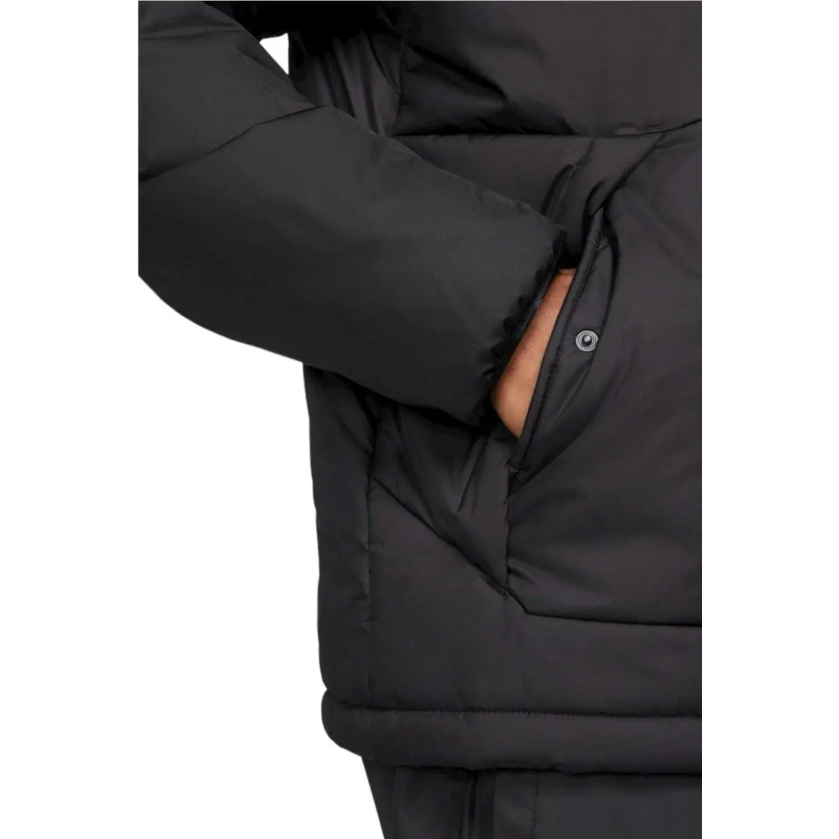 Nike clothing - Nike Sportswear Therma-FIT Legacy Hooded Jacket - DD6857-011 - Black/Black/Black, Manufacturer: Black/Black/Black (UPC: 195871897443) 2