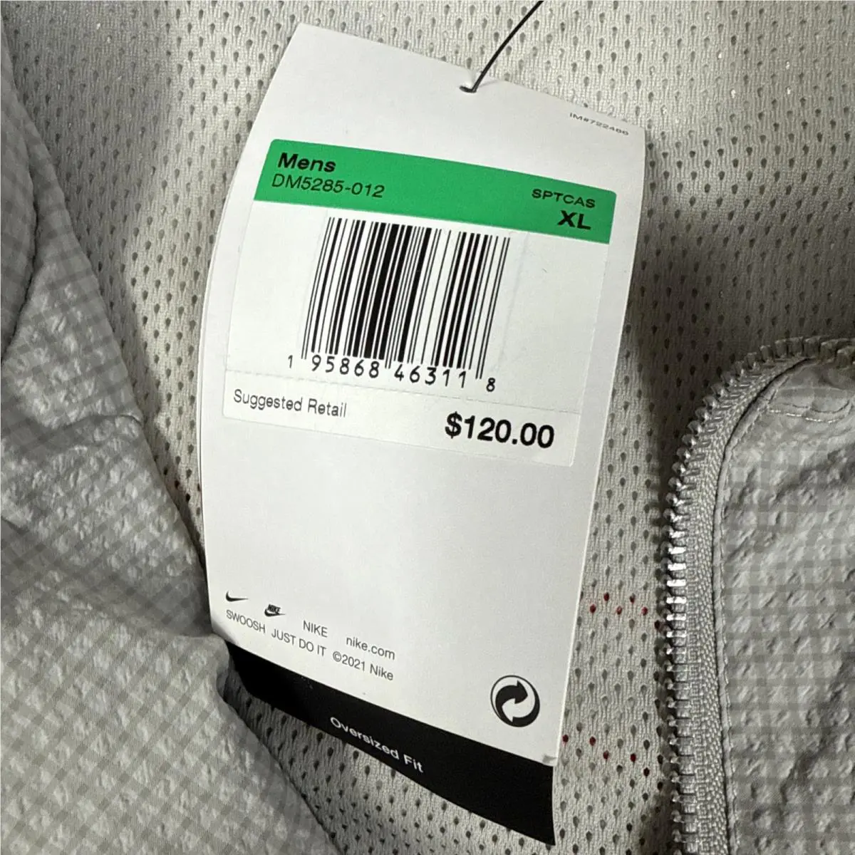Nike clothing - Therma-FIT Tech - Tech - DM5285012 - Gray (UPC: 195868462999) 6