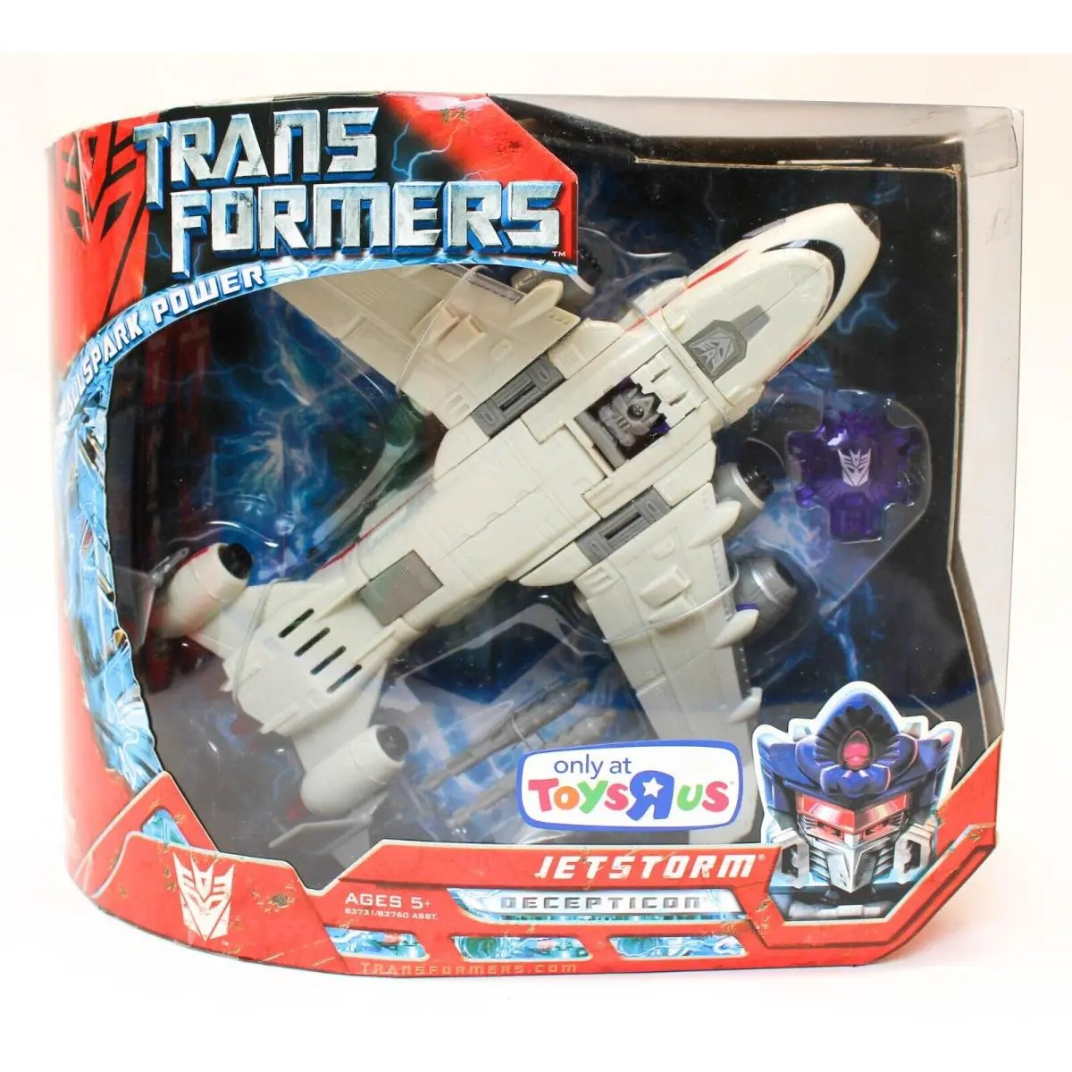 Transformers All Spark Power Jetstorm 2007 Ultra Class 9 Decepticon Hasbro