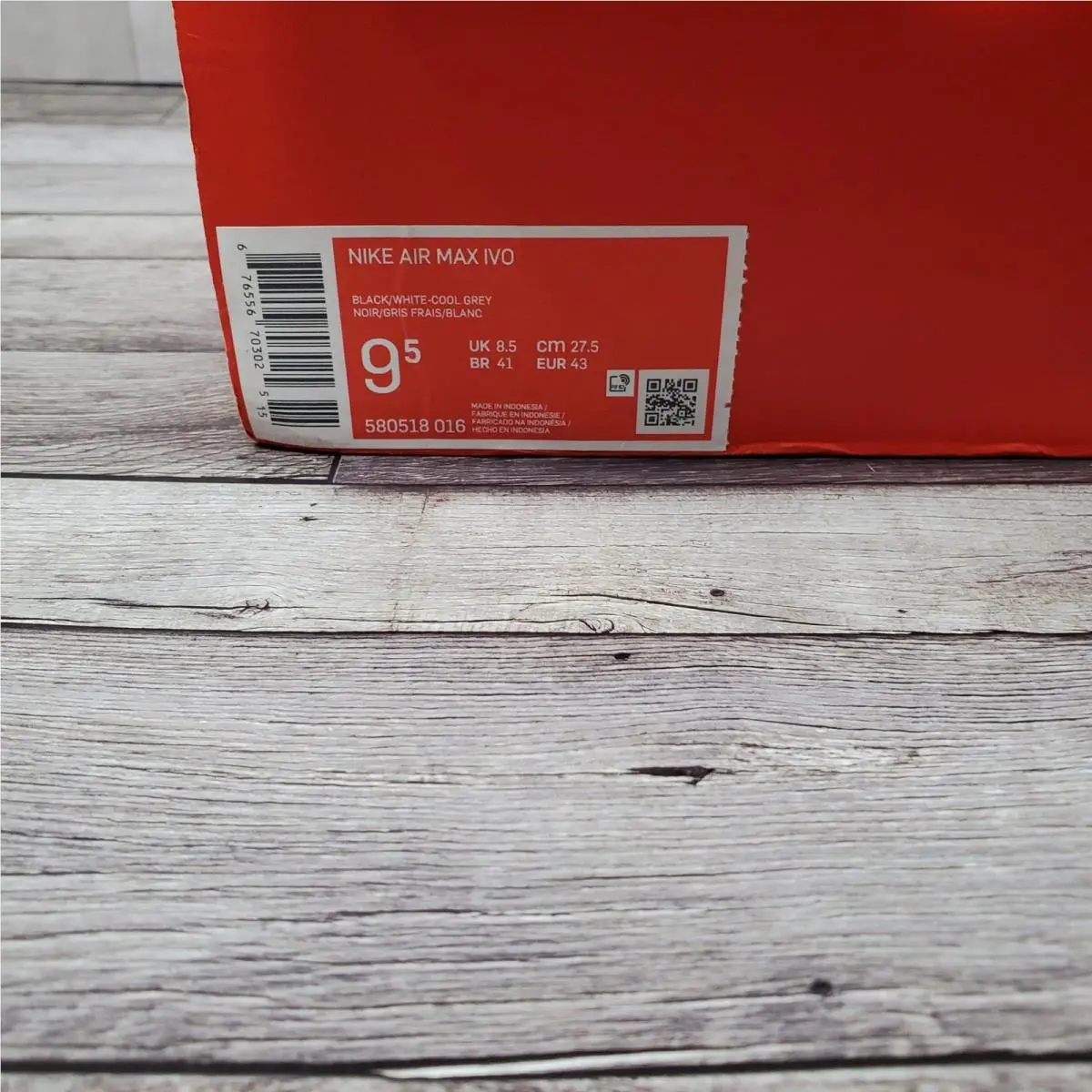 Nike shoes - Nike Air Max IVO - Air Max IVO - 580518-016 - Black 8