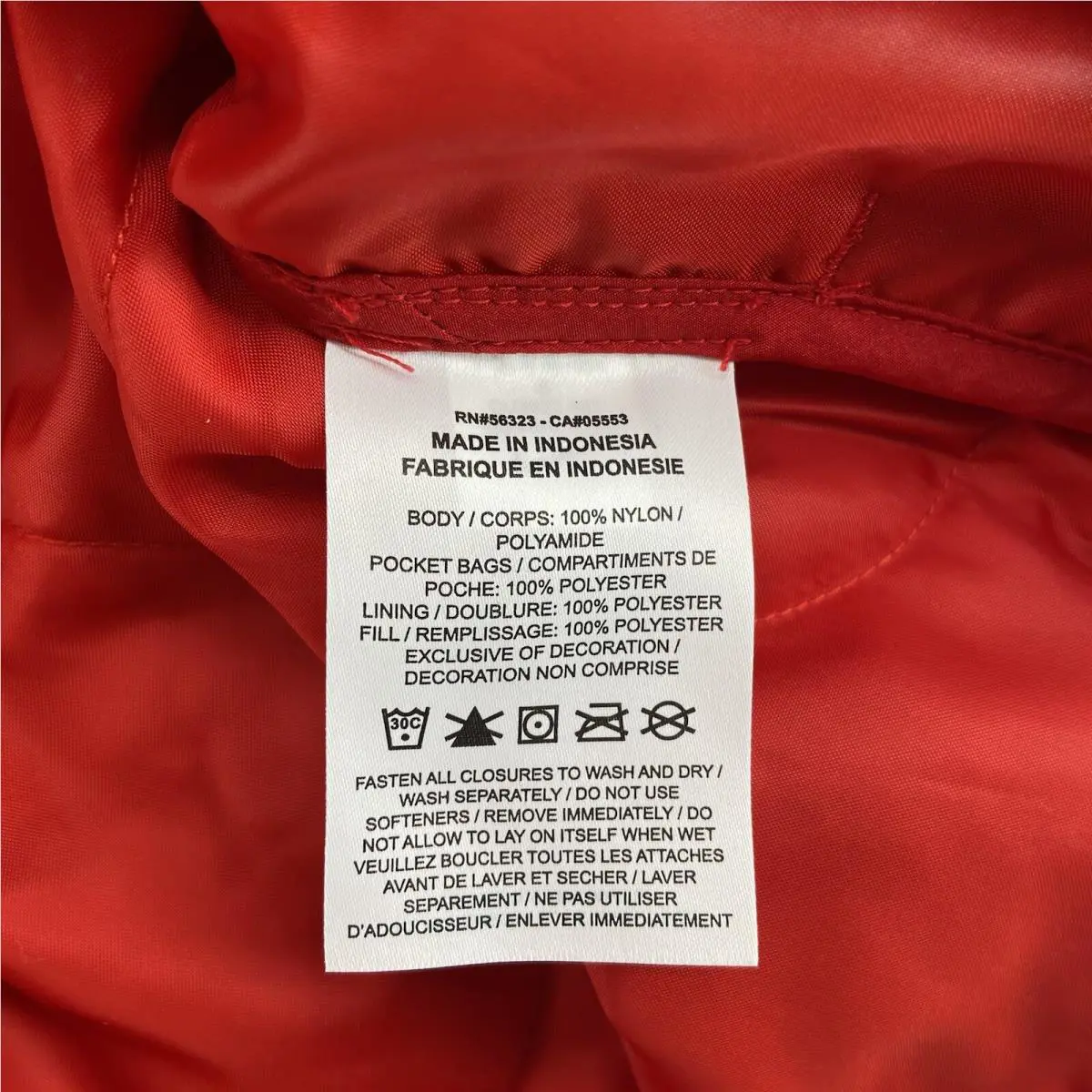 Nike clothing - CU3922-657 - CU3922-657 - Red (UPC: 0194498640098) 5