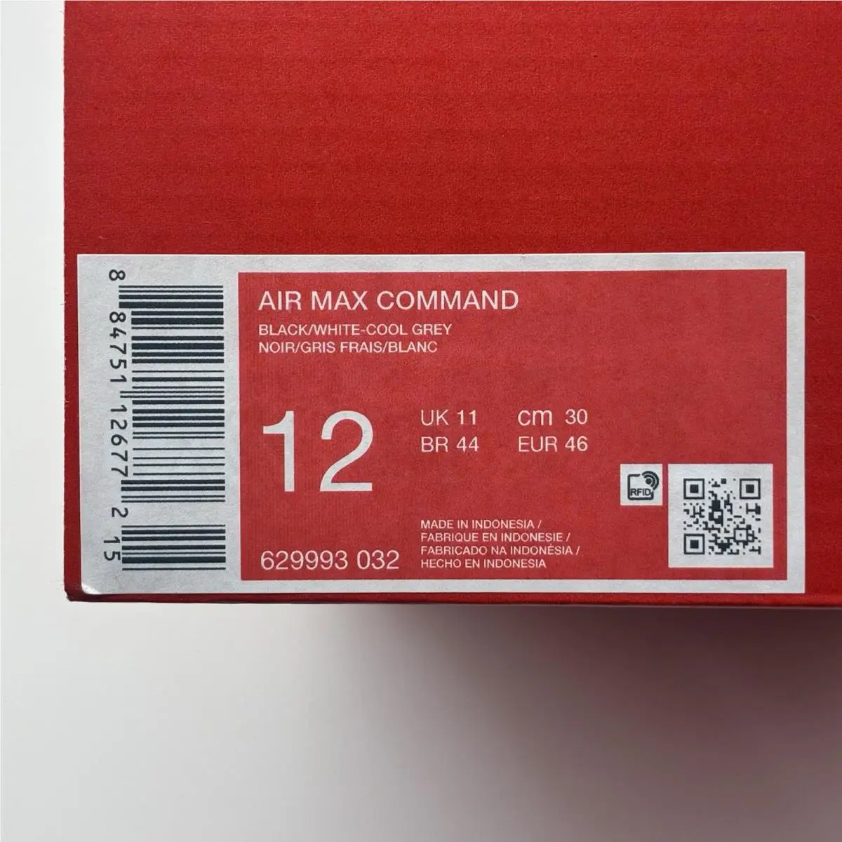 Nike shoes - Nike Air Max Command - Air Max Command - 629993-032 - White (UPC: 0884751126772) 6