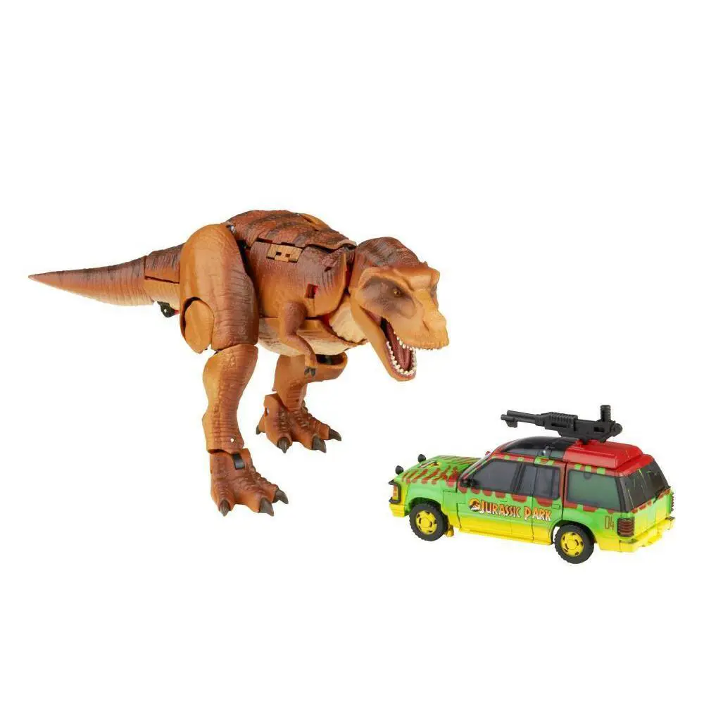 2021 Hasbro Transformers X Jurassic Park Mash Up Tyrannocon Rex Autobot JP93 Toy
