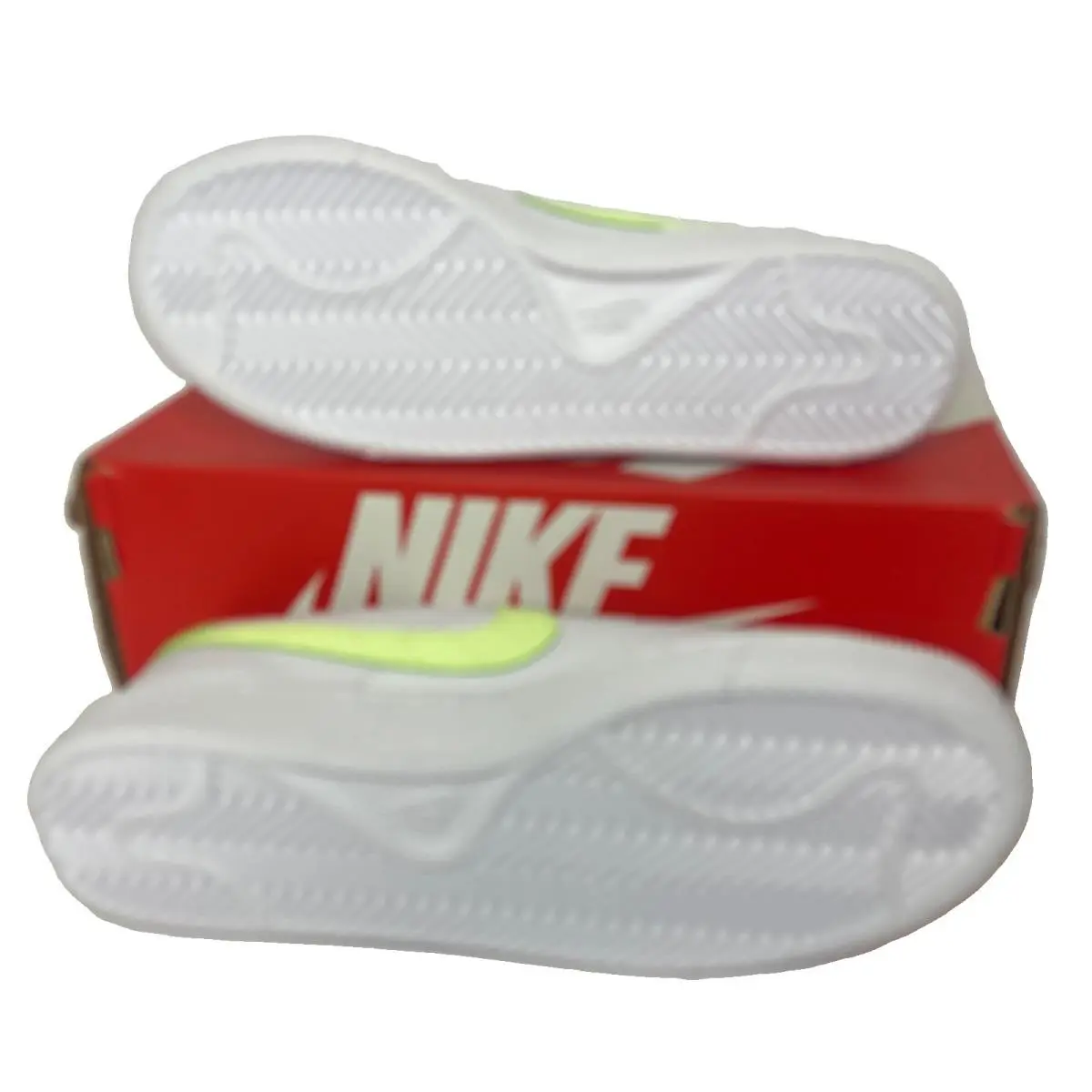 Nike shoes - Nike Court Royale - Court Royale - 749867-121 - White, Manufacturer: White/Barely Volt 4