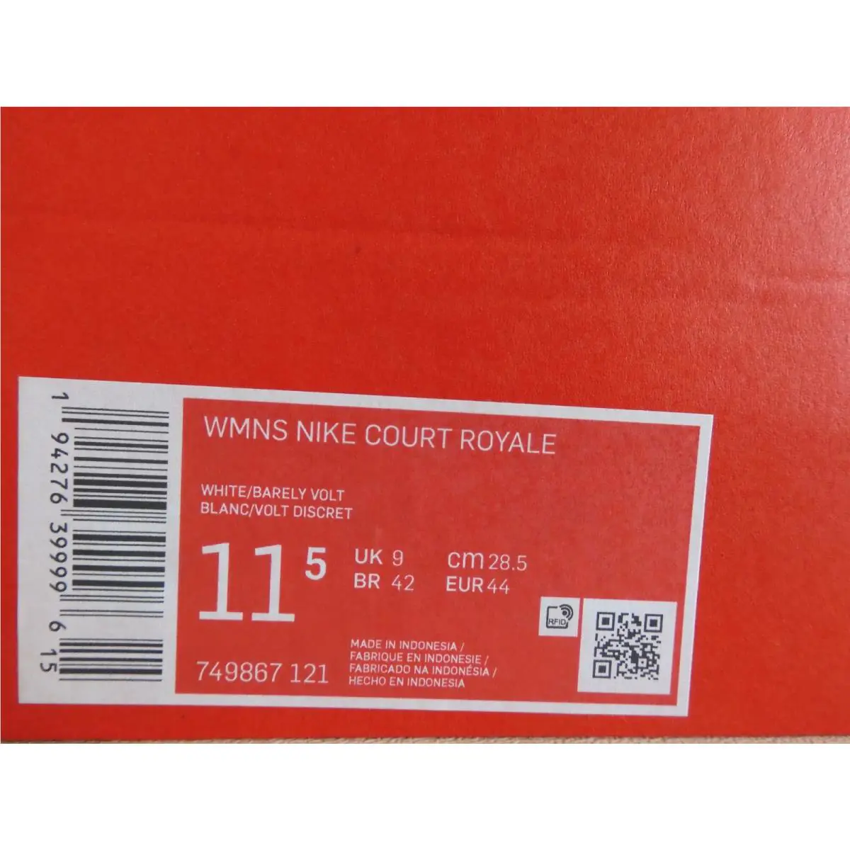 Nike shoes - Nike Court Royale - Court Royale - 749867121 - White (UPC: 194276399996) 3