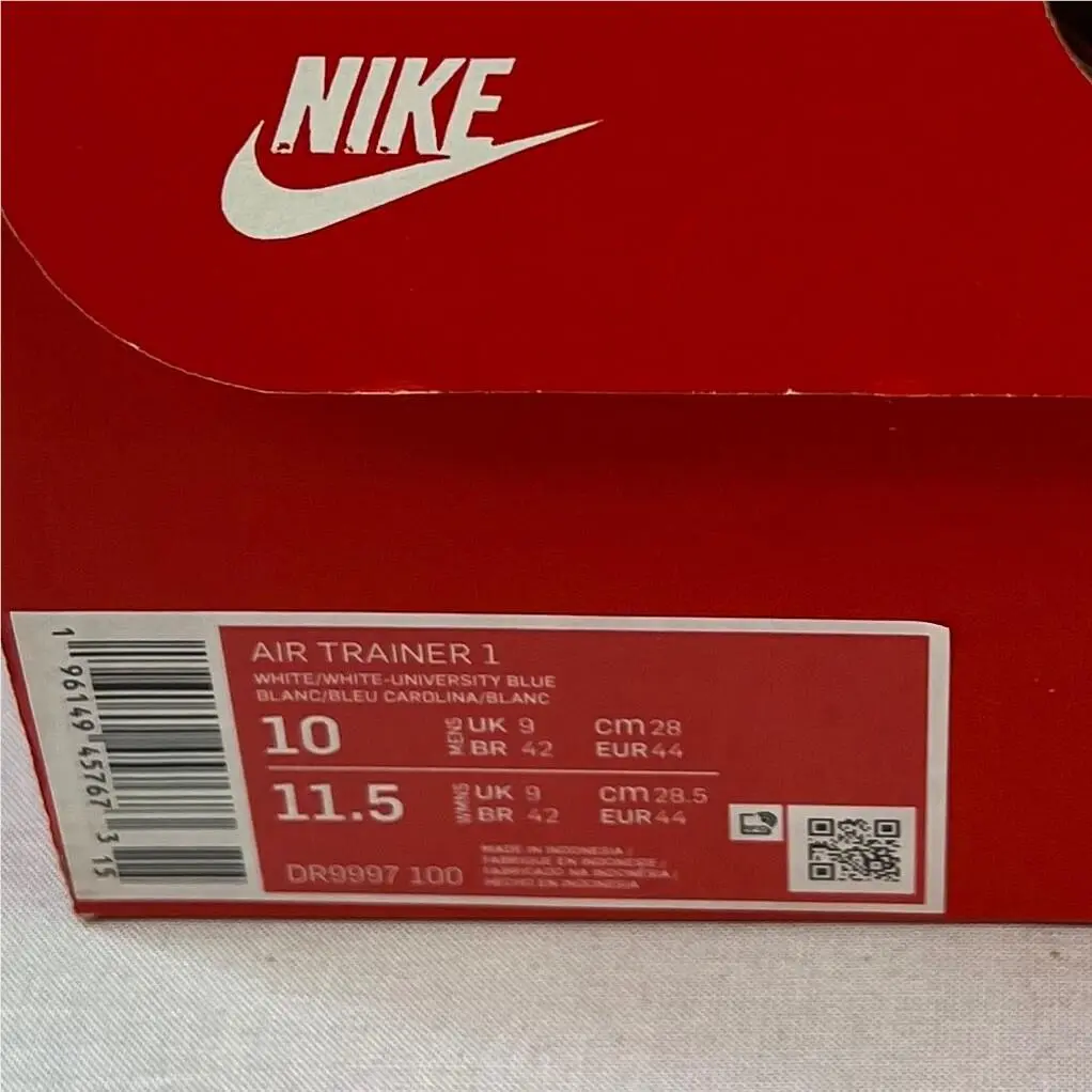Nike shoes - Nike Air Trainer 1 - Air Trainer - DR9997-100 - White 7