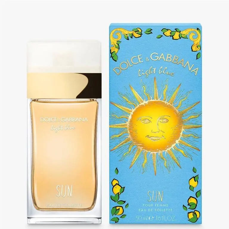 Light Blue Sun by Dolce Gabbana Edt 1.6 FL OZ / 50ML Natural Spray