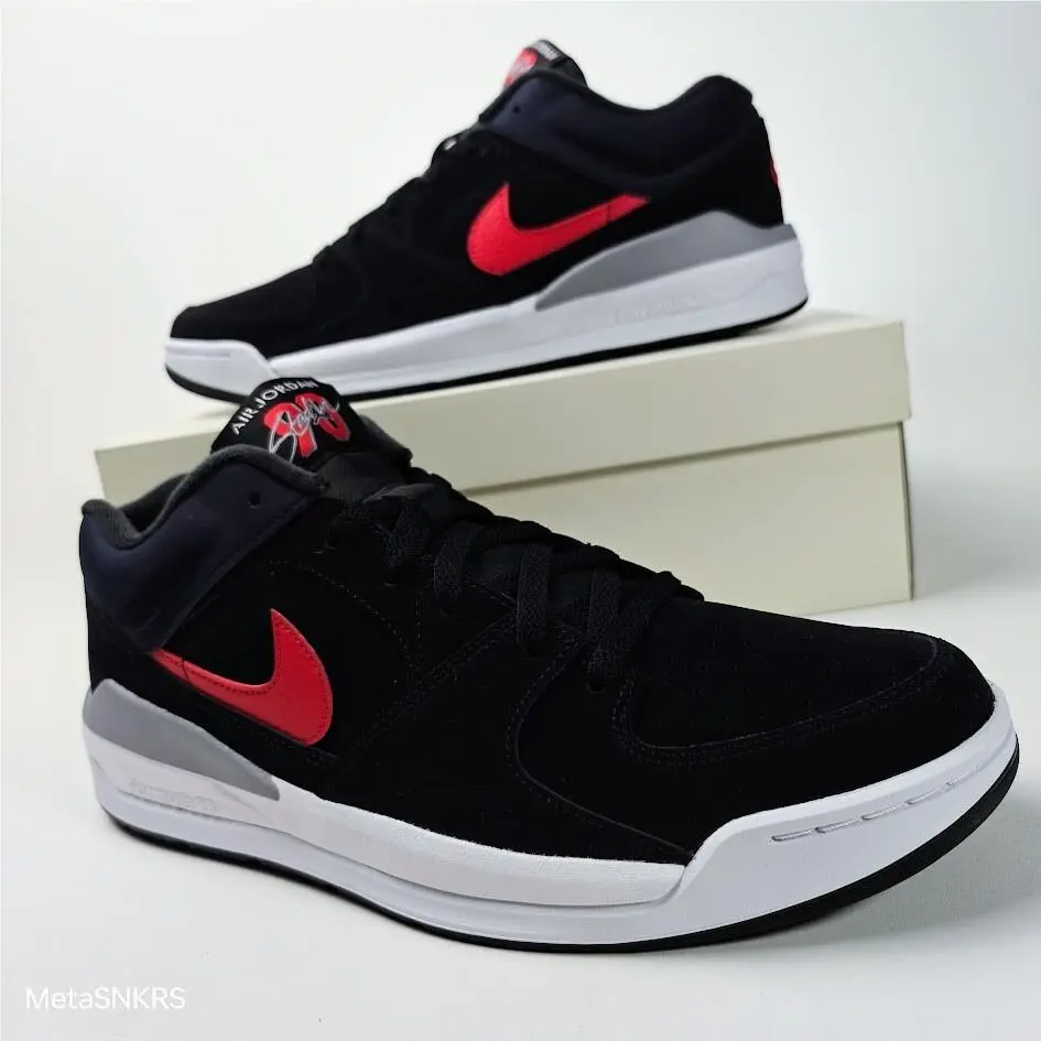 Nike shoes - Air Jordan Retro - Air Retro - FZ4184-010 - Black/White/Cement Grey/Fire Red 12