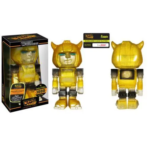 Hikari Transformers Bumblebee Clear Glitter Figure Funko 038397