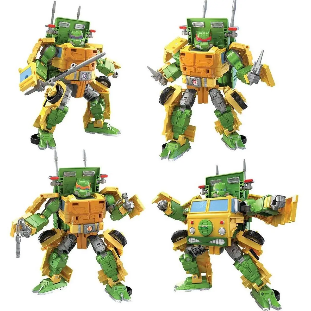 Transformers X Tmnt Collaborative Party Walllop Wagon In-stock