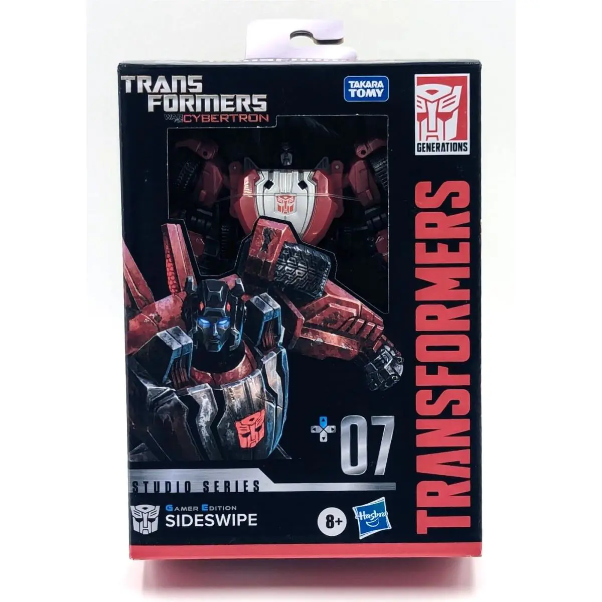 Hasbro/takara Tomy Transformers Studio Series Deluxe Class +07 Sideswipe