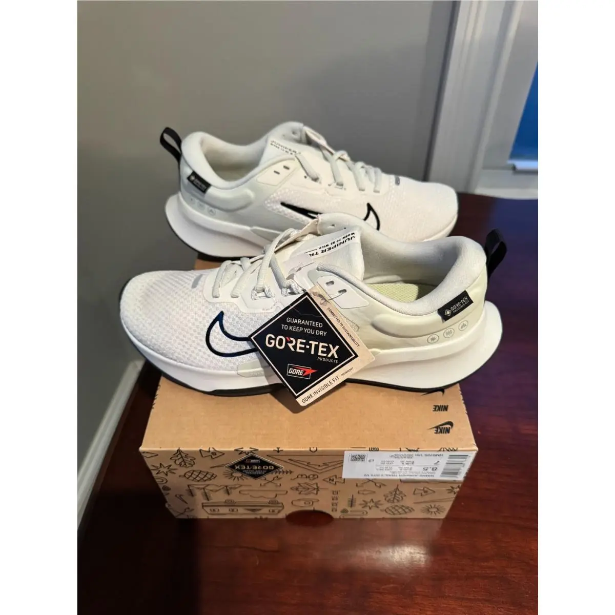 Nike shoes - Nike Juniper - Juniper - HM9725-100 - Ivory (UPC: 197600704596) 8
