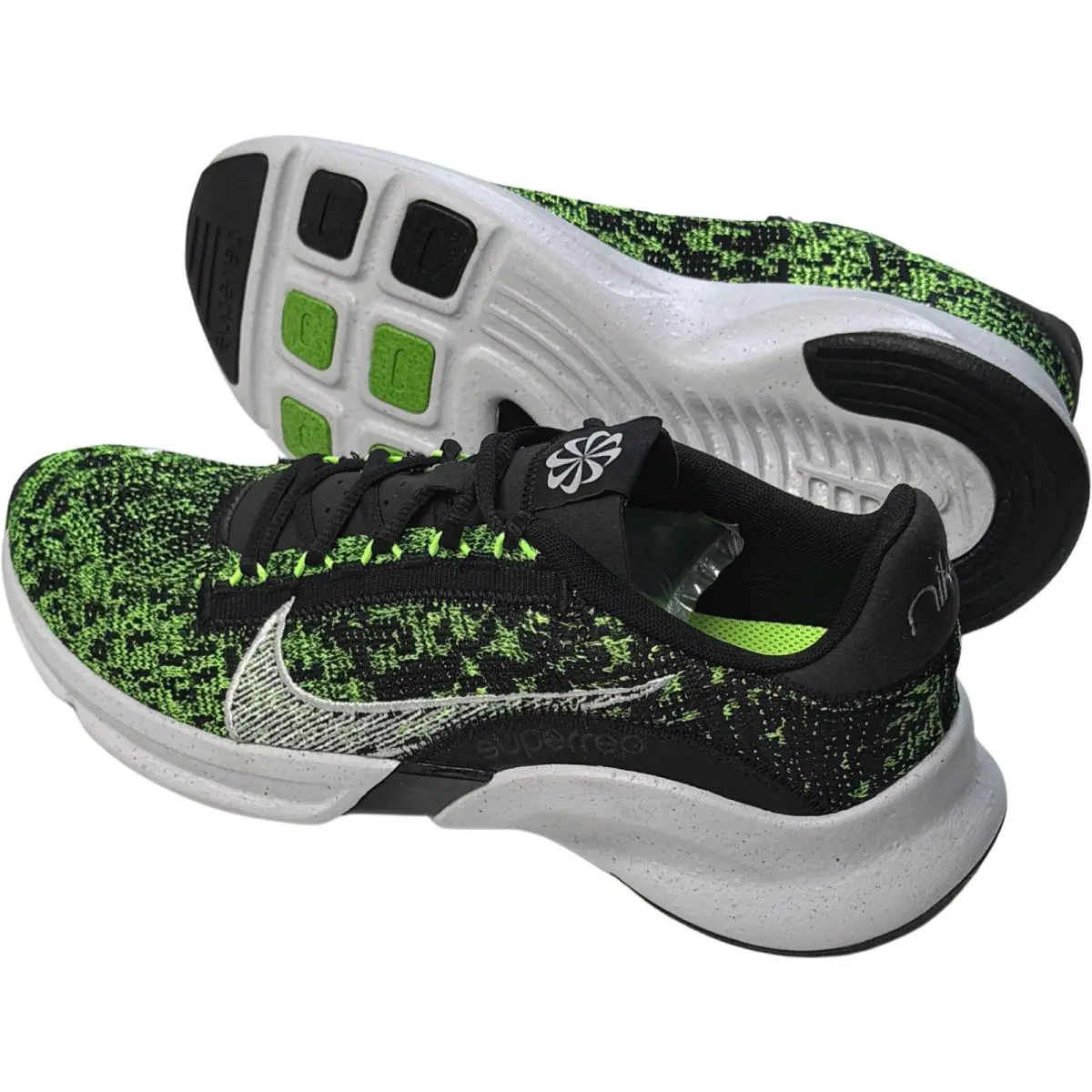 Nike Superrep Go 3 NN FK Shoes / Sneakers - Mens 10 Black / Volt - 47419-OF