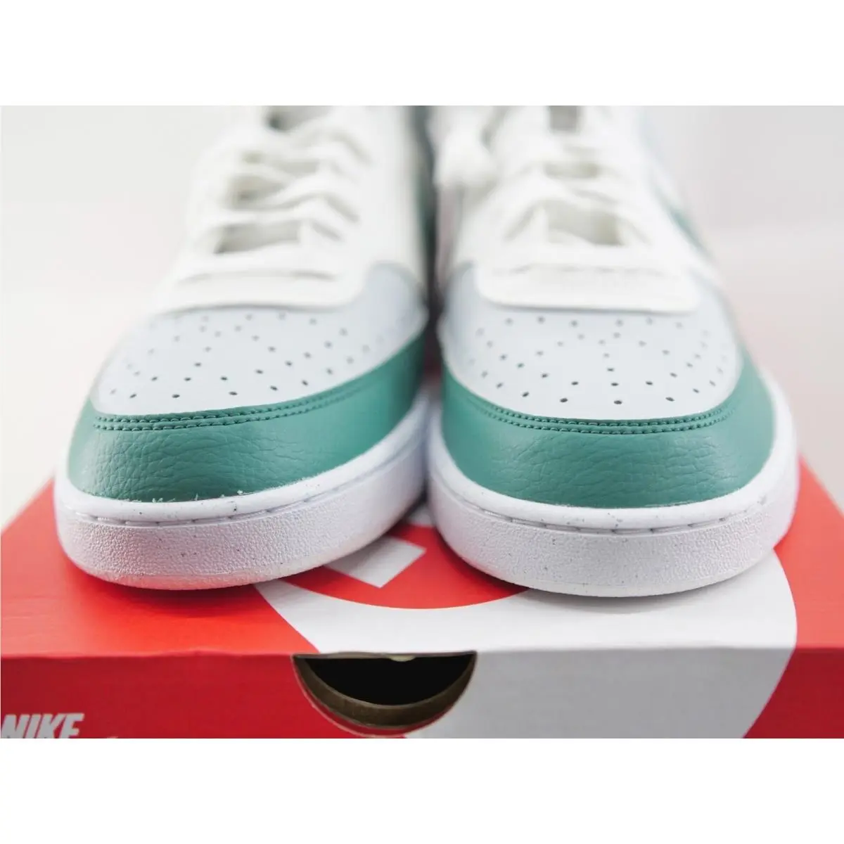 Nike shoes - Nike-Court Vision Mid - Vision Mid - DN3577 102 - White/Gray/Green 8