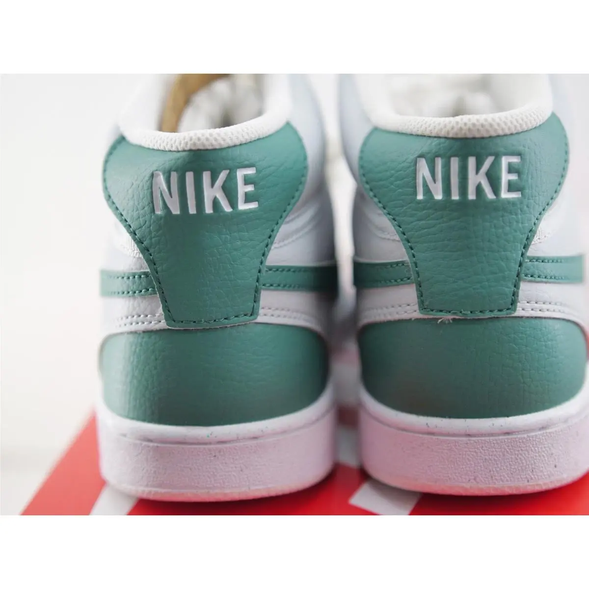 Nike shoes - Nike-Court Vision Mid - Vision Mid - DN3577 102 - White/Gray/Green 3