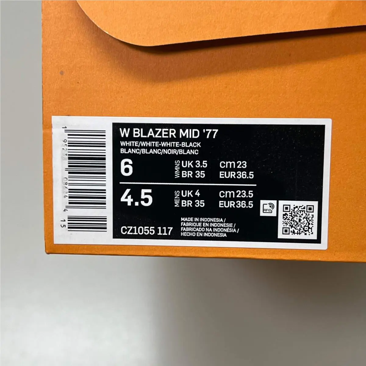 Nike shoes - CZ1055117 - CZ1055-117 - White and Peach (UPC: 195238086305) 11