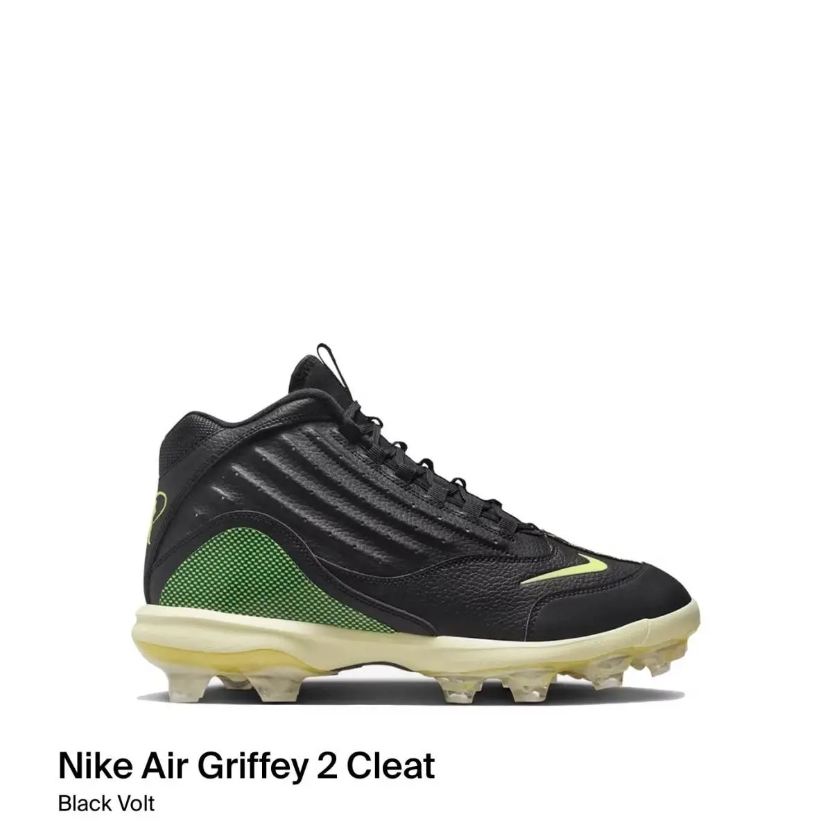Size 11 - Nike Griffey 2 Mcs Black Volt HF1579 001
