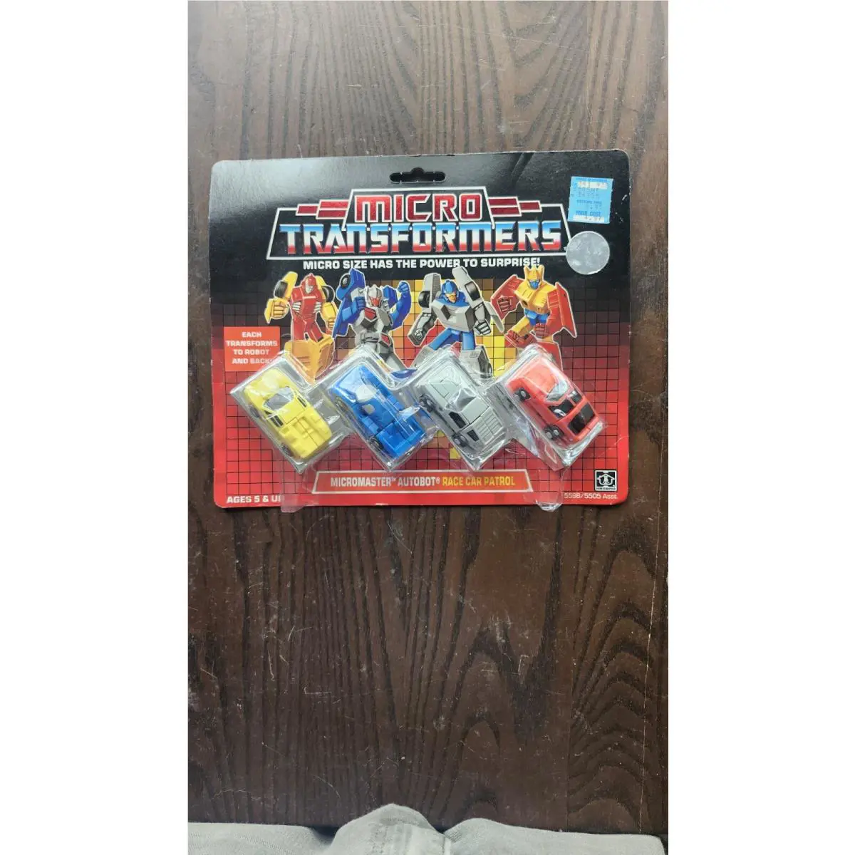 Transformers G1 1988 Micromaster Race Car Patrol