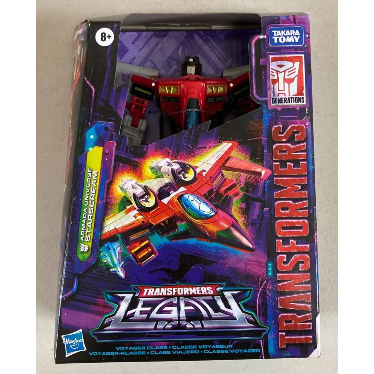 Transformers Legacy Generations Armada Universe Starscream AF Voyager Class