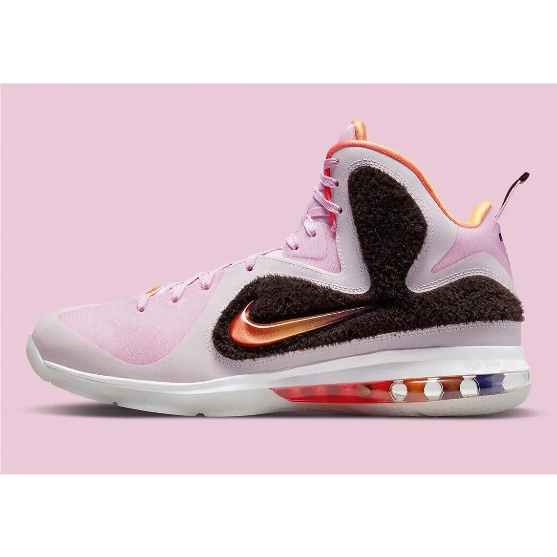 Nike Lebron 9 King of LA Mid Size 9 Mens Regal Pink Basketball DJ3908 600