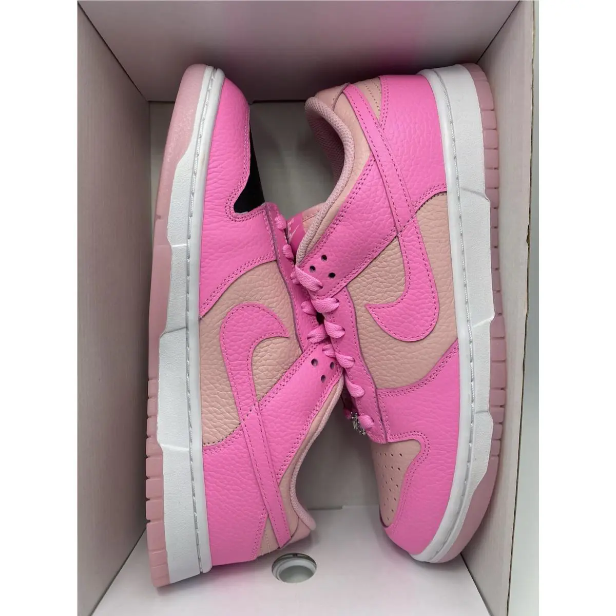 Nike shoes - NIKE iD - FJ2253 901 - Hot Pink/Light Pink-White 5