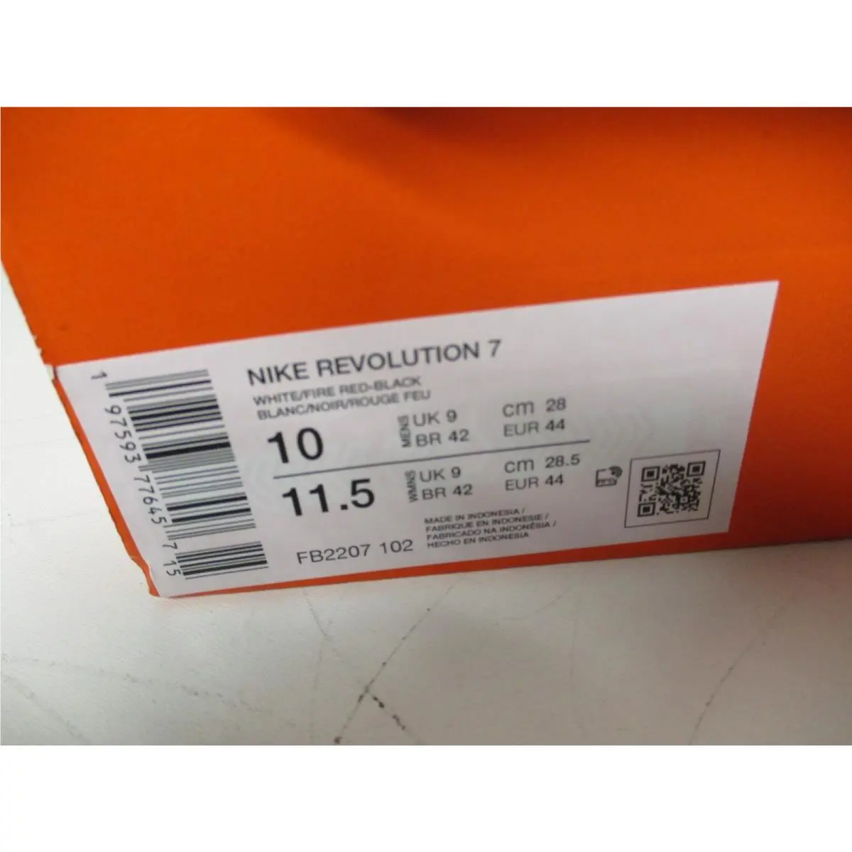 Nike shoes - Nike Revolution 7 - Revolution - FB2207-102 - White 7