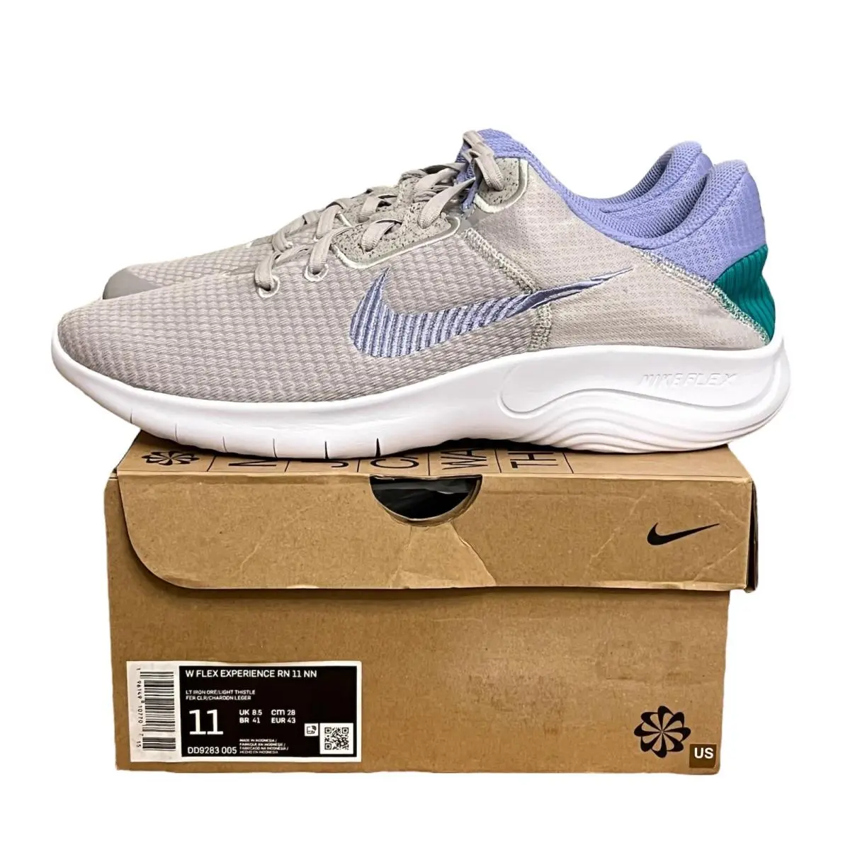 Nike shoes - Nike Flex Experience - Flex Experience - DD9283-005 - Grey/Purple 0