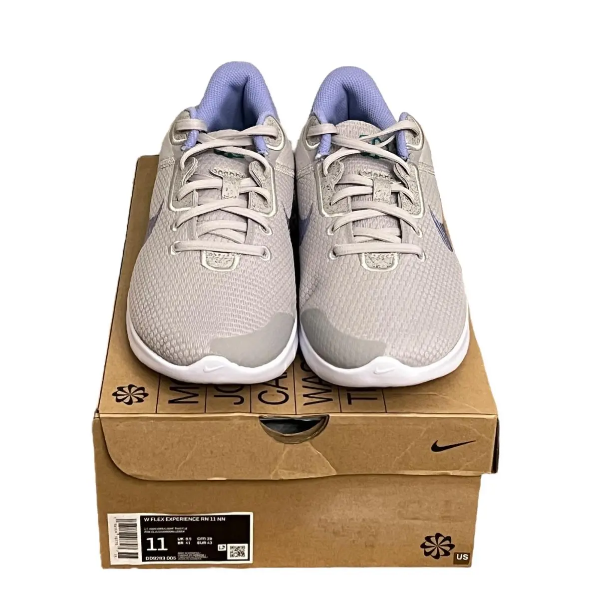 Nike shoes - Nike Flex Experience - Flex Experience - DD9283-005 - Grey/Purple 1