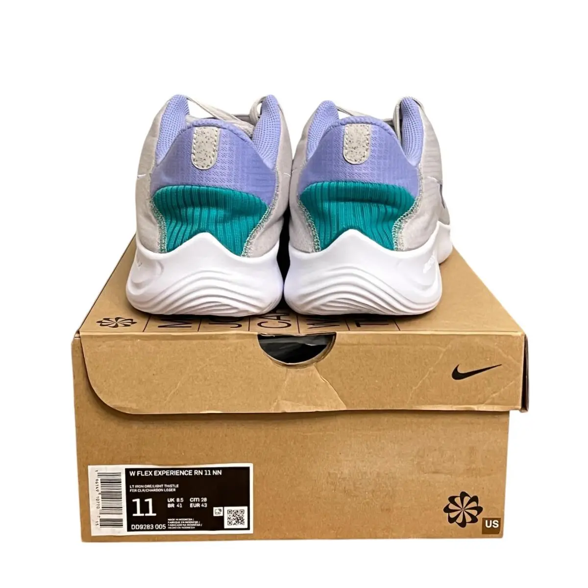 Nike shoes - Nike Flex Experience - Flex Experience - DD9283-005 - Grey/Purple 2