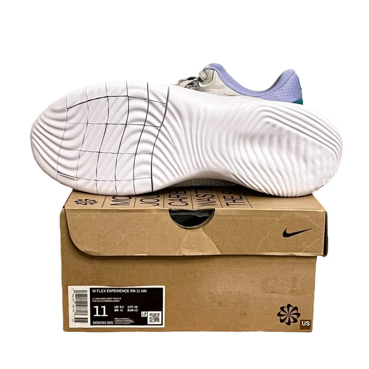 Nike shoes - Nike Flex Experience - Flex Experience - DD9283-005 - Grey/Purple 3