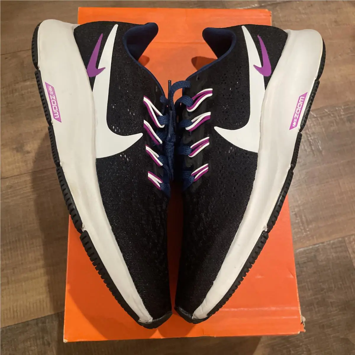 Nike shoes - Nike Air Zoom Pegasus - Air Zoom Pegasus - AQ2210-012 - Black/Summit White (UPC: 193154098945) 3