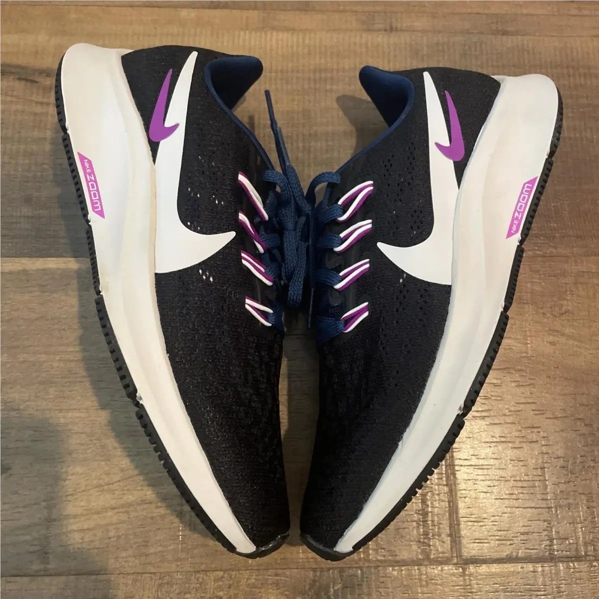 Nike shoes - Nike Air Zoom Pegasus - Air Zoom Pegasus - AQ2210-012 - Black/Summit White (UPC: 193154098945) 3
