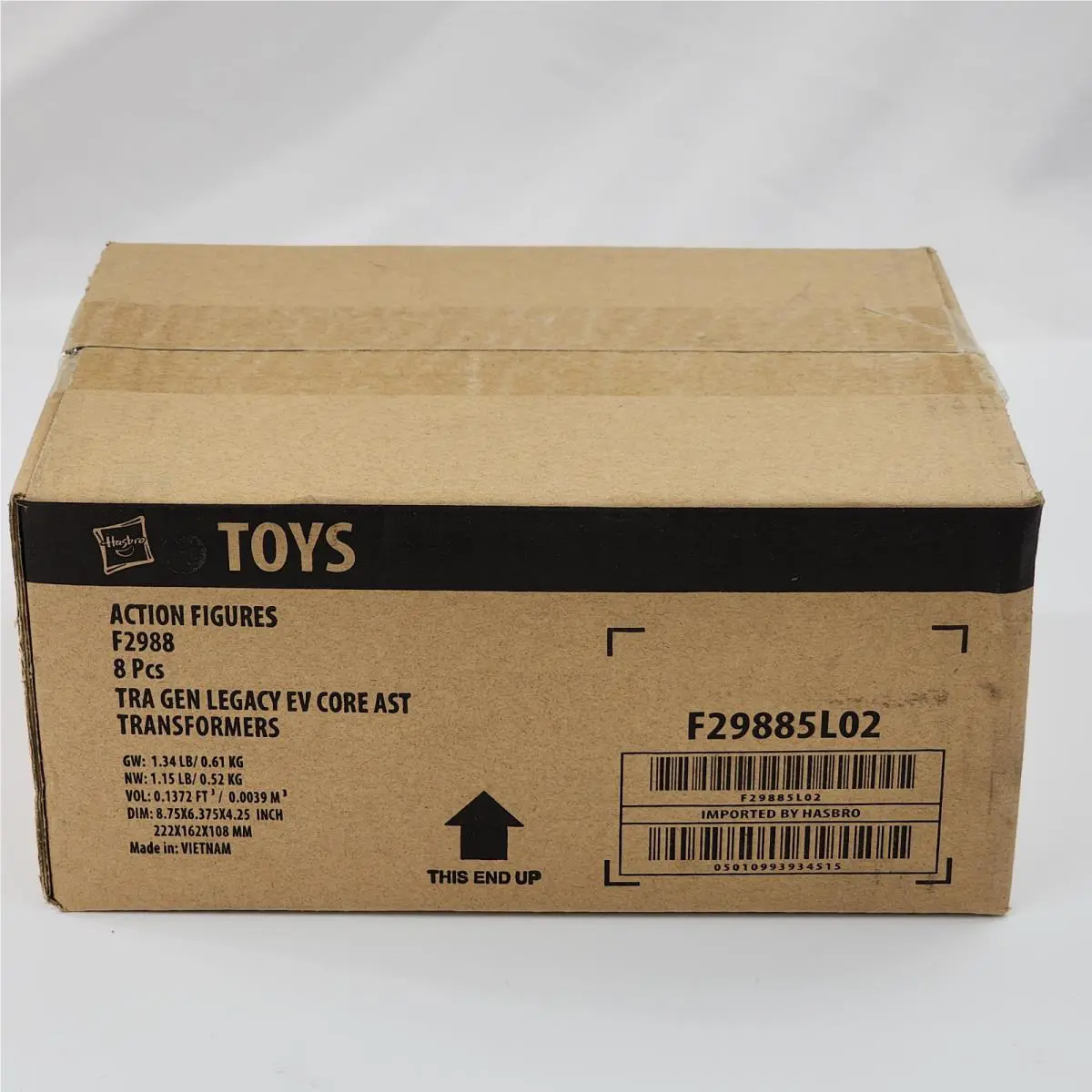 Transformers Generation Legacy EV Core 2 Ast Hasbro Case 8 Figure