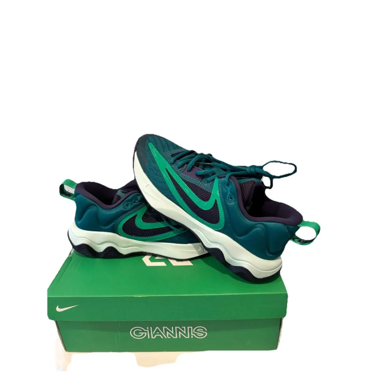 Nike shoes - Nike Giannis Immortality 3 - Giannis Immortality - DZ7533-301 - Green 5