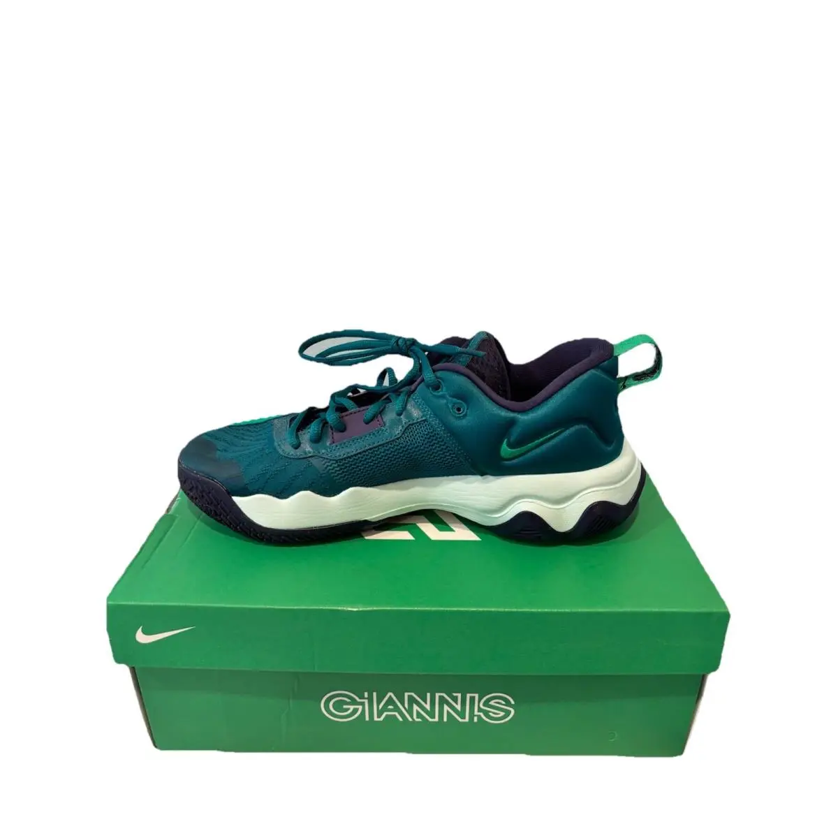 -giannis Immortality 3 Teal Green Purple-men Size 8.5 Basketball DZ7533-301 by Nike
