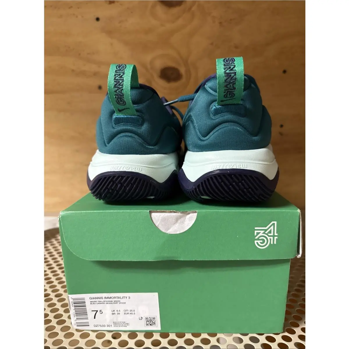 Nike shoes - Nike Giannis Immortality - Giannis Immortality - DZ7533-301 - Purple (UPC: 196969110062) 3