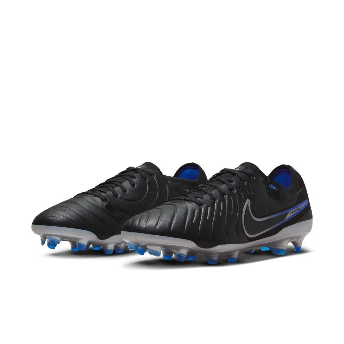 Nike Tiempo Legend 10 Pro FG Soccer Cleat Men 7 Black Royal DV4333-040 - Black