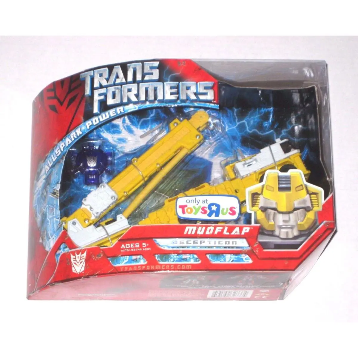 Transformers Movie 2007 Mudflap Misb Voyager Toys R Us Tru Allspark