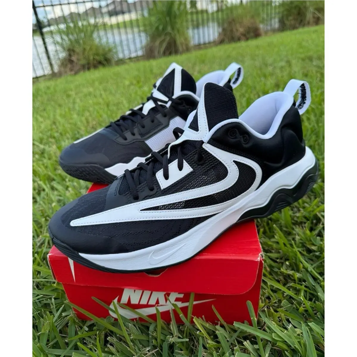 13 Men`s Nike Inmortality 3 Black White Basketball DZ7533-003 Sneakers