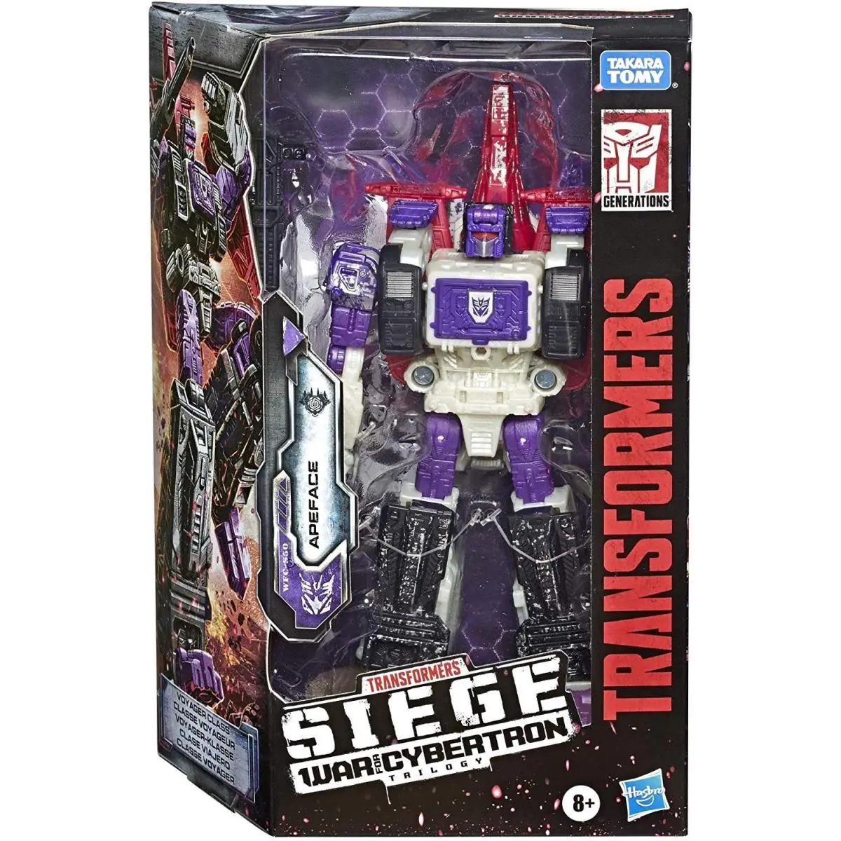 Transformers War For Cybertron: Siege Voyager Class Apeface